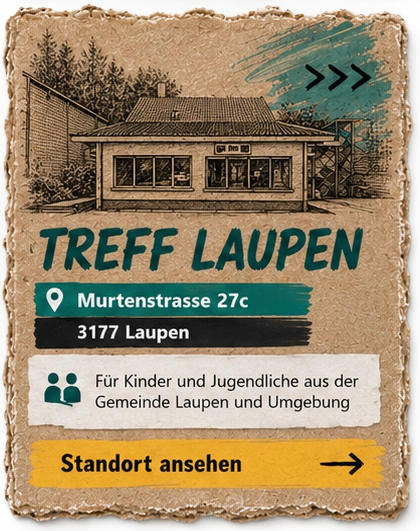 Standortkarte Treff Laupen mit Adresse und Informationen