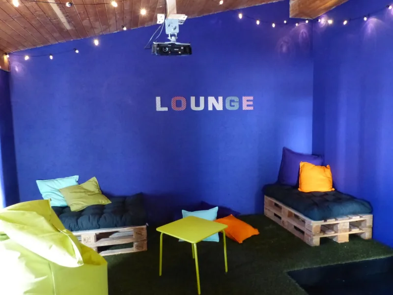 Jugendtreff Laupen, Innenansicht Lounge